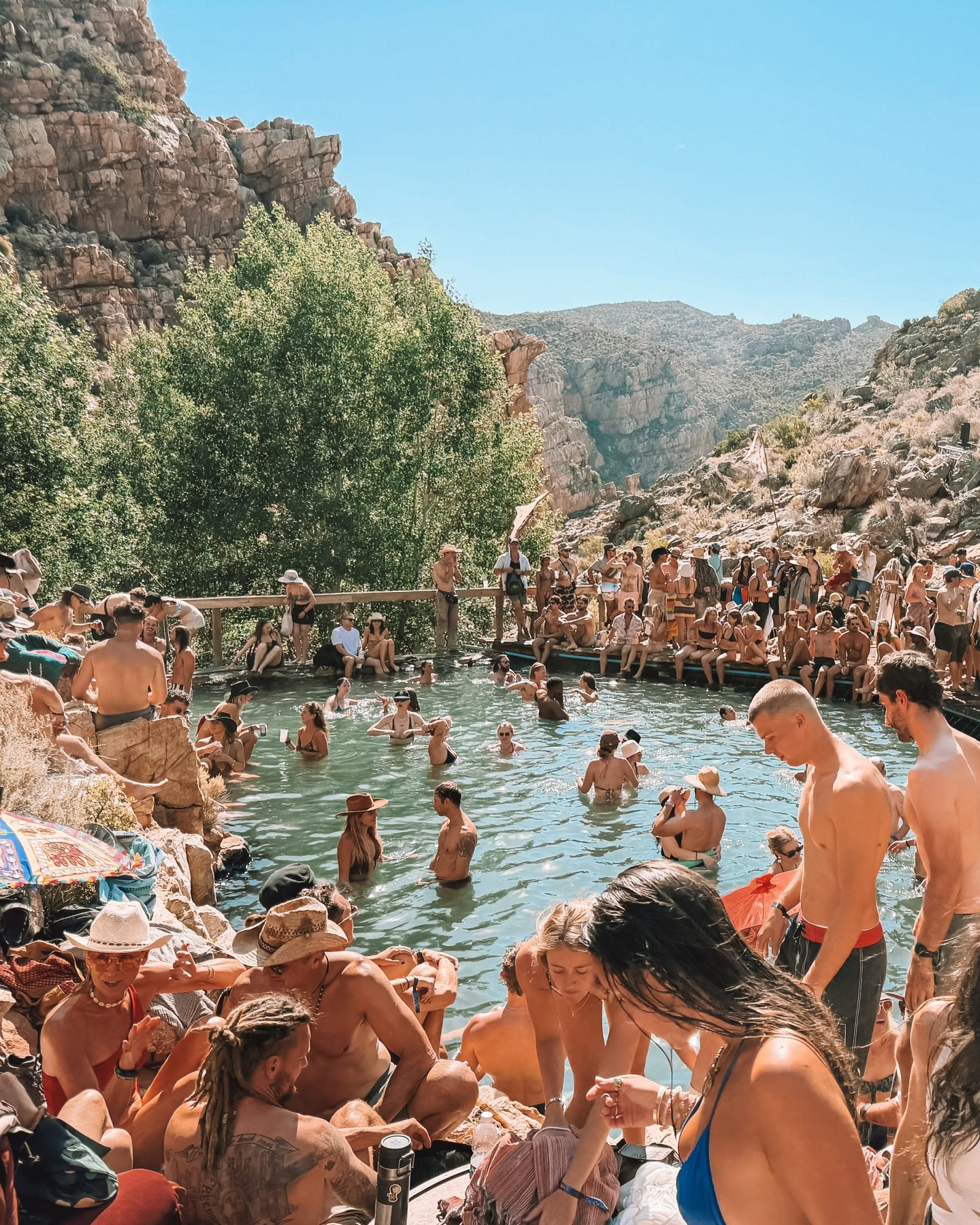 pool at pangea festival