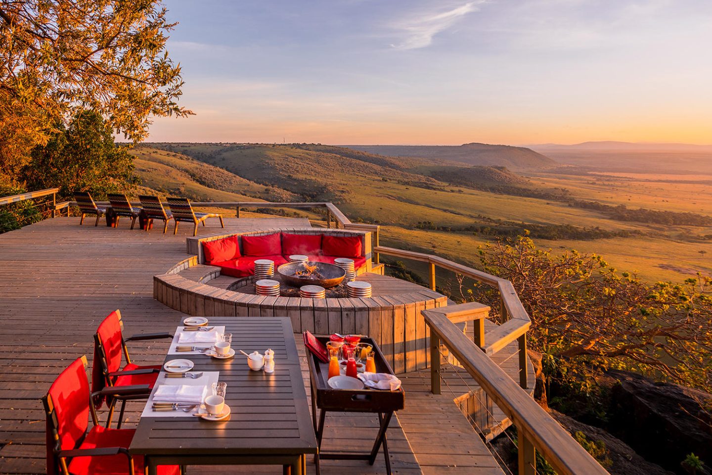 Angama Mara Guest Area Dining