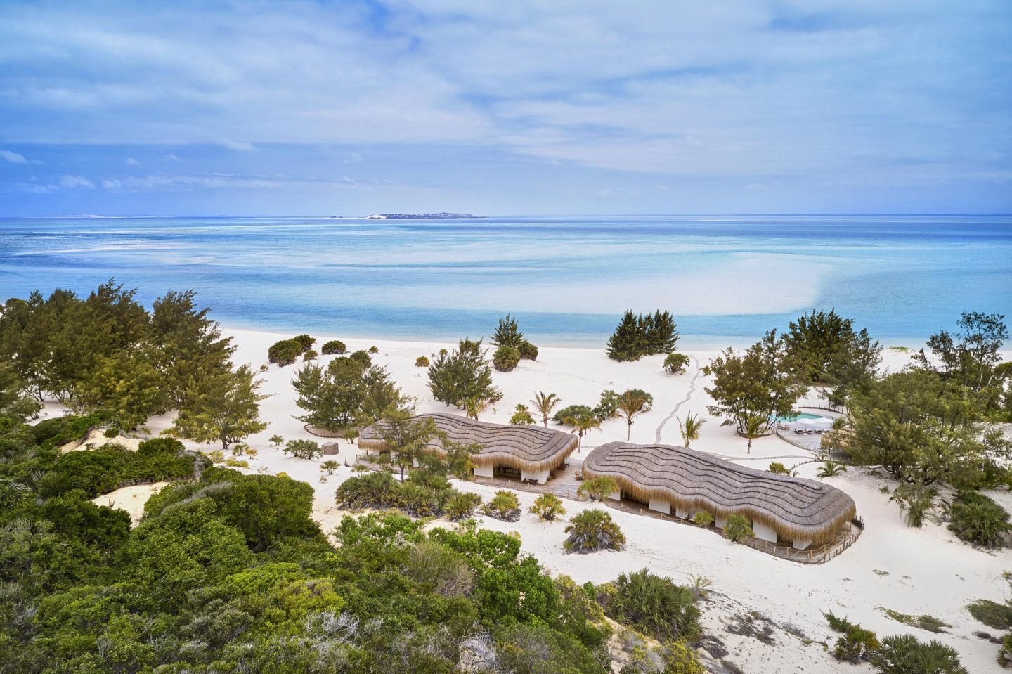 Kisawa Sanctuary Guest residence from above