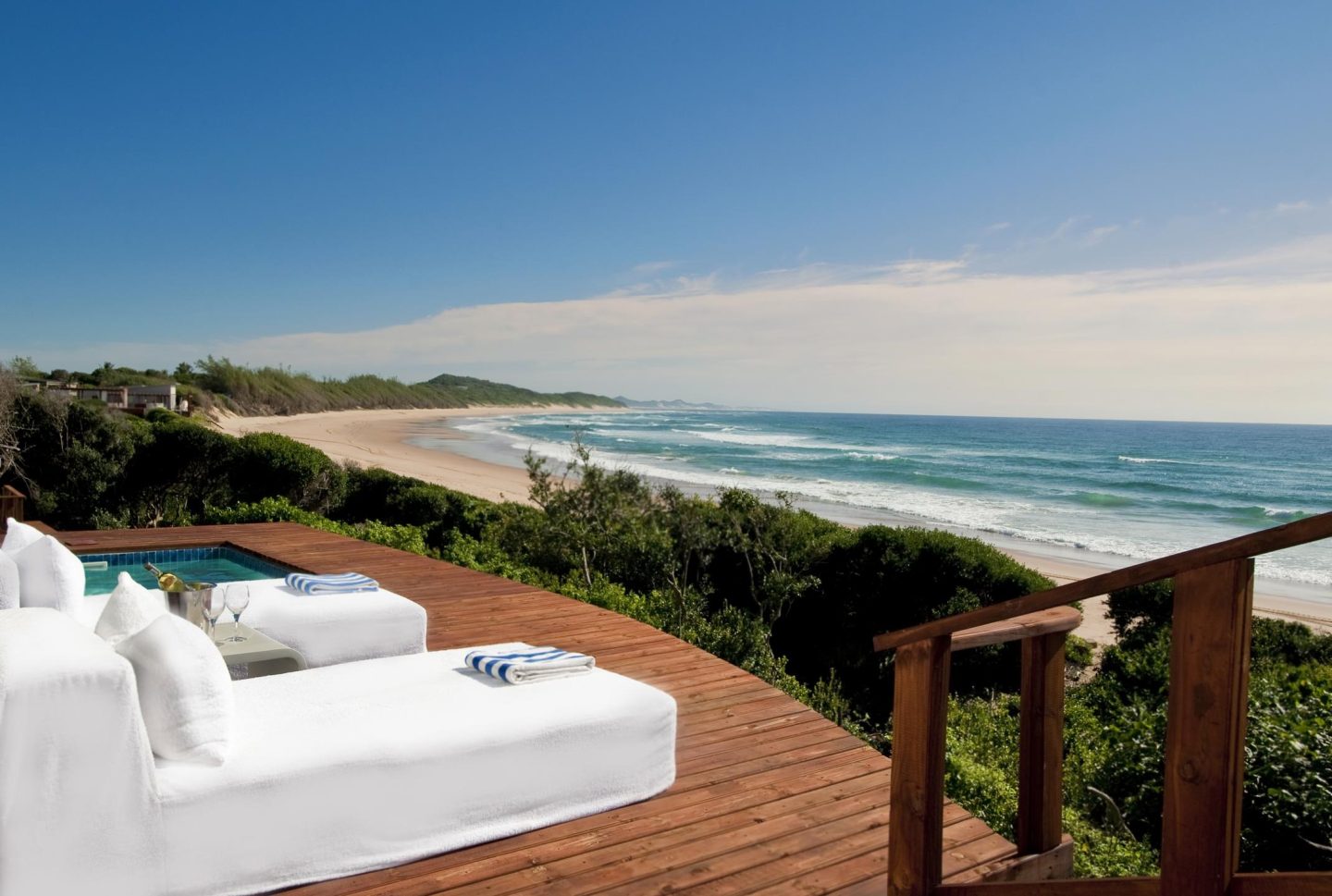 White Pearl Resorts Ocean Facing Suite with Private Deck