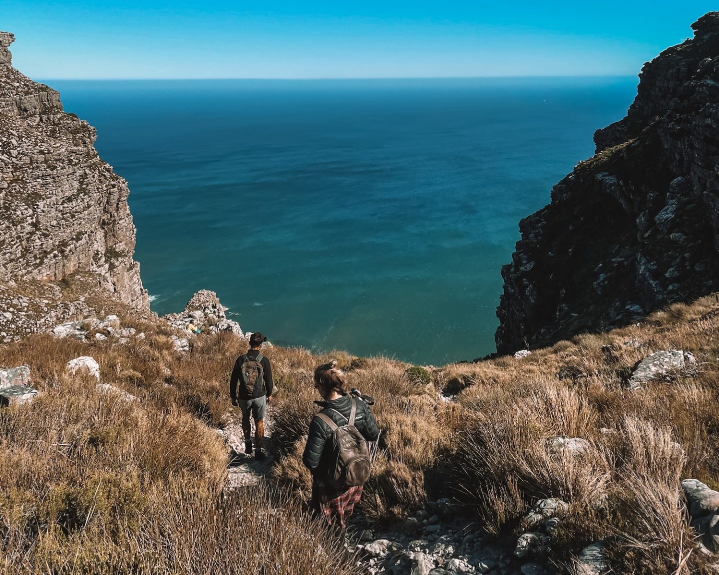 kasteelpoort hike descent